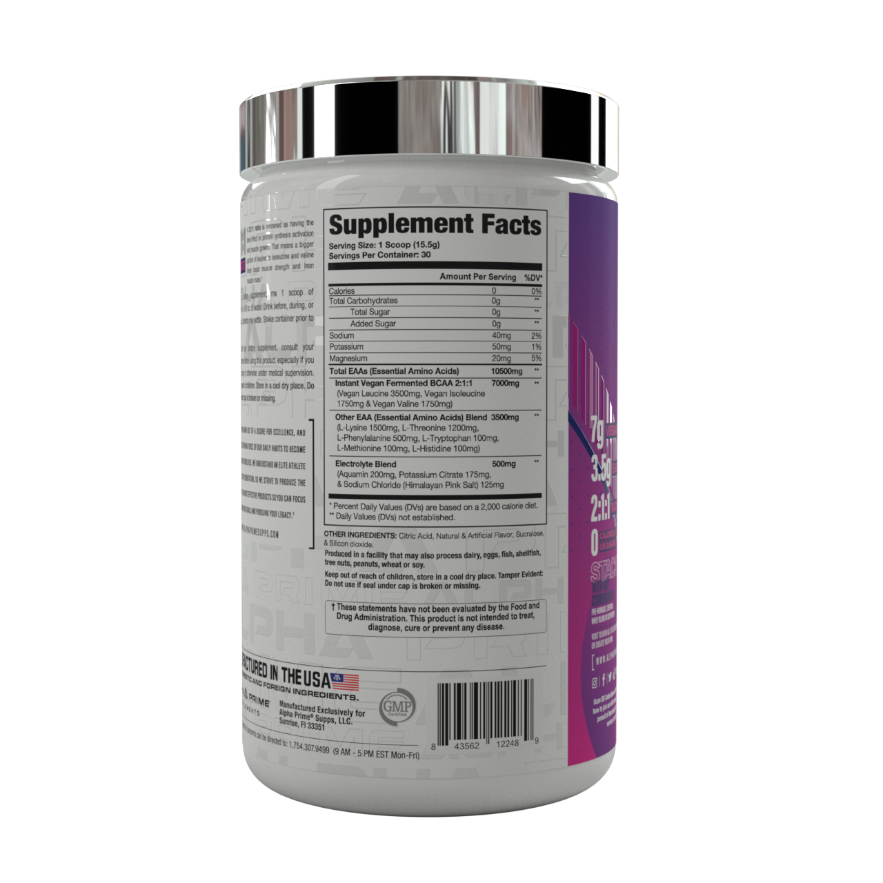BCAA + EAA + HYDRO | Essential Amino Acids | Alpha Prime