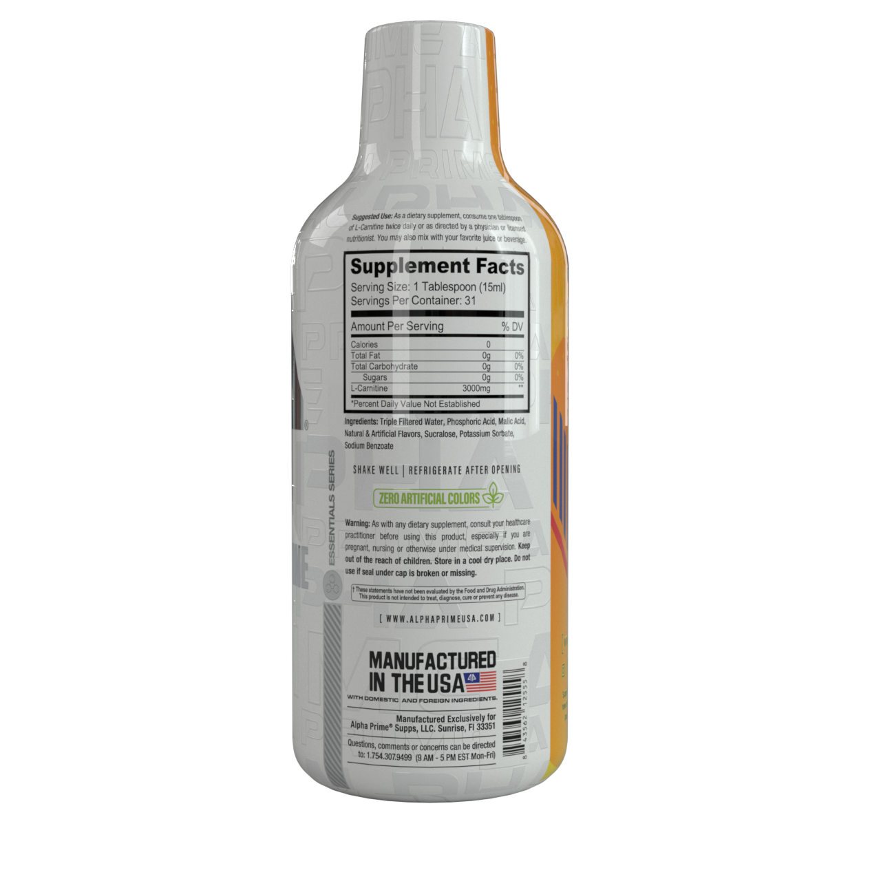 L-Carnitine 3000 | Alpha Prime Supps Alpha Prime Supplements (Production) L-Carnitine 3000 | Alpha Prime Supps Alpha Prime Supplements (Production)