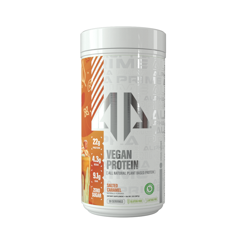 Vegan Protein - Salted Caramel - Alpha Prime Supps 